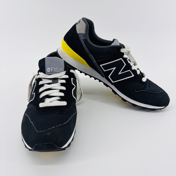 FIGS x New Balance Shoes - FIGS x New Balance Shoes Women 8 Sneakers 996 Black Yellow WL Medical
